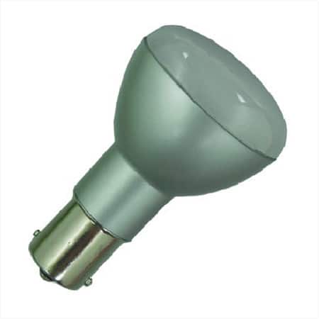 BA15d LED Spot 12V en 24V Warm wit Melkglas
