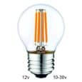 12 volt G45 6w E27 Filament lamp