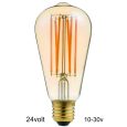 24v E27 ST64 Edison lamp 4watt